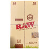 RAW Rolling Papers 24PK - 1-14 Organic Hemp