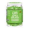 LIT THC D9 Gummies Jar 2PK-25CT Apple Gelato Hybrid