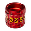 Human Grade Aluminum Grinder 8AT Red