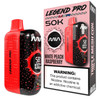 MIA Legend Pro 50K Puff Disposable WHITE PEACH RASPBERRY