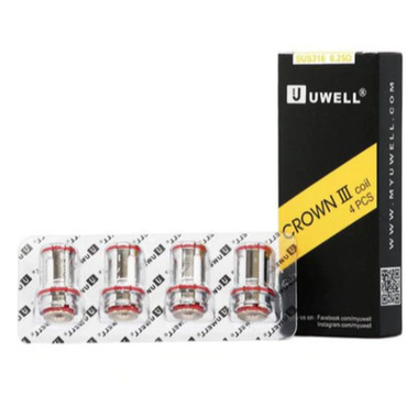 Uwell Crown 3 III Coil - 4PK Distribution | Uwell Distribution