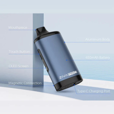 Yocan Ziva Pro Smart Portable Rechargable 510 Mod Distribution | Yocan Distribution