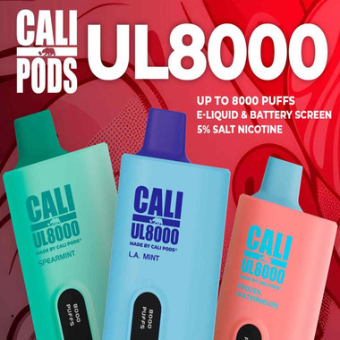 Cali UL8000 8000 Puff Disposable