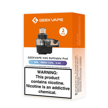 GeekVape H45 Replacement Pod Cartridge - 2PK