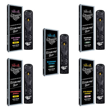Hidden Hills Club x Diamond Boyz Diamond Bar THC-P/THC-H Disposable – 1G