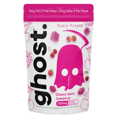 Ghost Reaper THC-P Delta-9 Gummies - 200MG Cherry Berry Cemetery