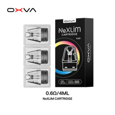 OXVA NeXLIM Replacement Pod Cartridge - 3PK 0.6 Distribution