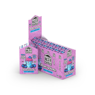 TRĒ House THC-A Live Rosin Disposable - 3.5G Blueberry Slushie