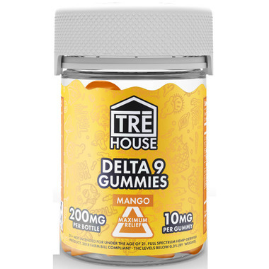 TRĒ House Delta-9 Gummies 20ct Mango - 200MG