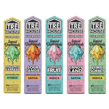 TRE House Live Rosin Liquid Diamonds Disposable - 2G
