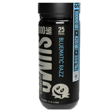 Half Bakd Sumo Blend THC A Gummies 10000MG Bluematic Razz