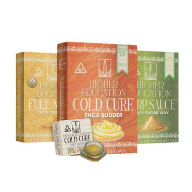 Higher Education Cold Cure THCA Budder 2G Dabs - 1PK