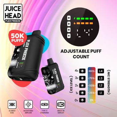 Juice Head Flex Freeze 50K Puff Disposable