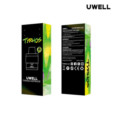 Uwell Typhos Replacement Pod Cartridge - 2PK
