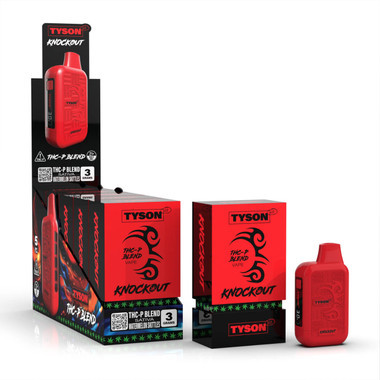 Tyson 2.0 Knockout THC-P Blend Disposable 3G WATERMELON SKITTLES