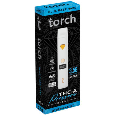 Torch THCA Pressure Blend Disposable 3.5G Blue Razz Haze
