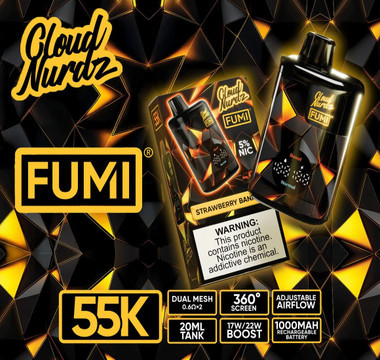 FUMI X CLOUD NURDZ 55K Puff Disposable