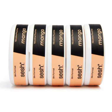 Sesh + Nicotine Pouches 5PK-Mango