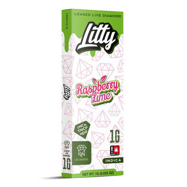 Litty Live Diamond THCA THCP HD9 Disposables 1G Raspberry Lime
