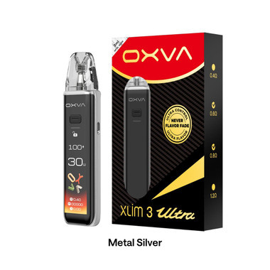 OXVA Xlim 3 Ultra Kit Metal Silver