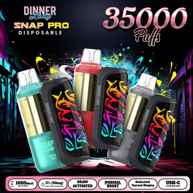 Dinner Lady Snap Pro Kit 35K Puff Disposable