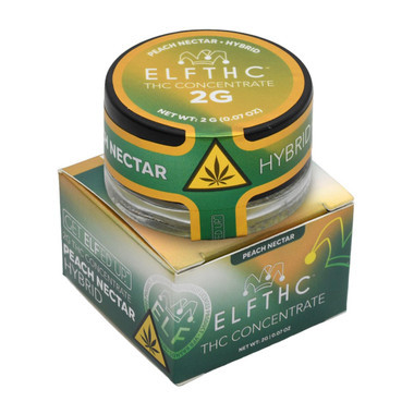 ELFTHC THC Concentrate 2G Peach Nector Hybrid
