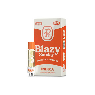 Pushin P's Pure THCP Cartridge 1G Blazy SundayIndica