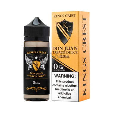 Kings Crest DON JUAN TABACO DULCE 120ML