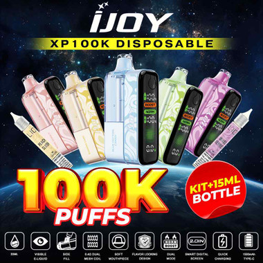 IJoy XP100K Puff Disposable Kit/15ml Bottle