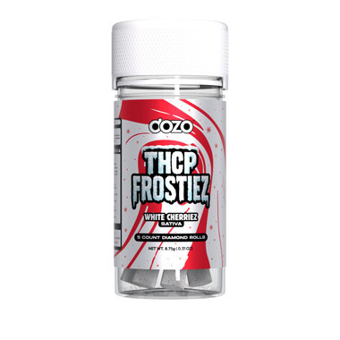 DOZO THCP Frostiez Prerolls Jar 5CT-White Cherriez