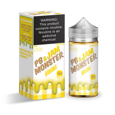 PB & Jam Monster 100ml E-Juice Banana