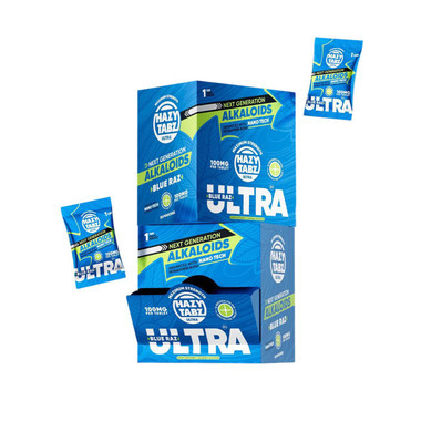 Hazy Tabz Ultra Next Gen Alkaloid Tablet 100MG-1CT Blue Raz
