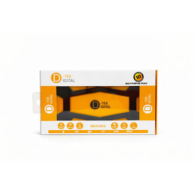 D-TEK DIGITAL SCALE -50G 0.001G - ORANGE - DT-DX50