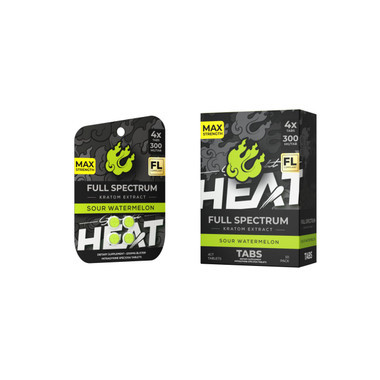 HEAT Full Spectrum Kratom Extracts 4CT SOUR WATERMELON