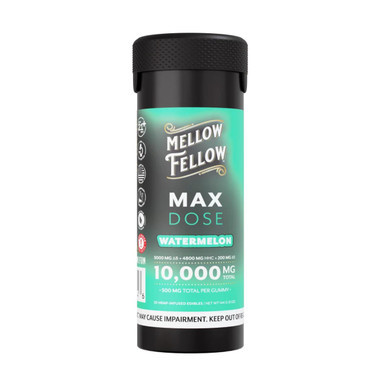 Mellow Fellow Max Dose Gummies 10000MG-Watermelon