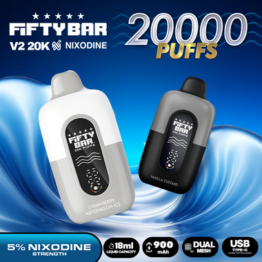 Fifty Bar Nixodine V2 20000 Puff Disposable
