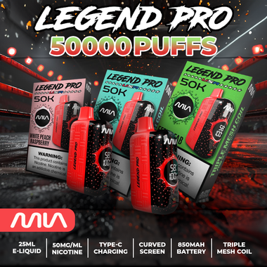 MIA Legend Pro 50K Puff Disposable