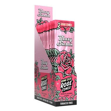 BLAZY SUSAN KING SIZE- 10PK ROSE CONES