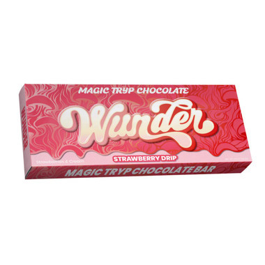 Wunder Magic Tryp Chocolate Bar Strawberry Drip
