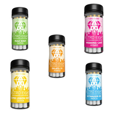 Astro Eight THC-A Liquid Diamonds Pre-Roll - 10PK
