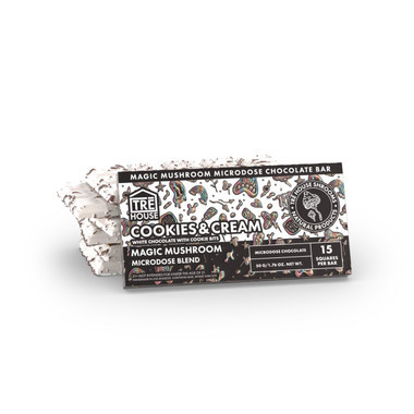 TRĒ House Magic Mushroom Blend Chocolate Bar – 50G