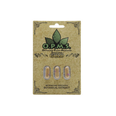 OPMS GOLD Kratom Extract Capsules