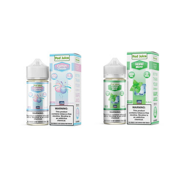 Pod Juice Tobacco Free Nicotine E-Juice 100ml 0MG