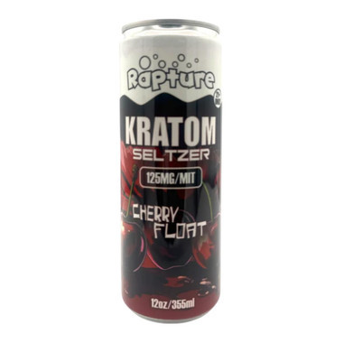 Rapture Kratom Seltzer 12 OZ -125 MIT