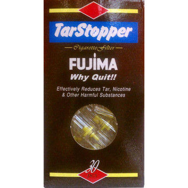 FUJIMA TAR STOPPER - CIGARETTE FILTERS - 1PK-30CT