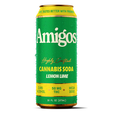 Amigos THC Cannabis Soda 50MG-1CT