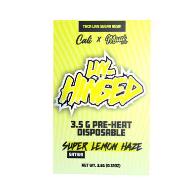 Cali X Unhinged Pre-Heat Disposables - 3.5G