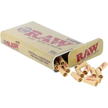 Raw PreRolled Tips Tins 1PK-100CT