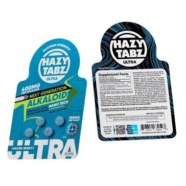 Hazy Tabz Ultra Next Gen Alkaloid Tablet 400MG-4CT