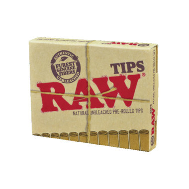 Raw Prerolled Tips 1PK-21CT